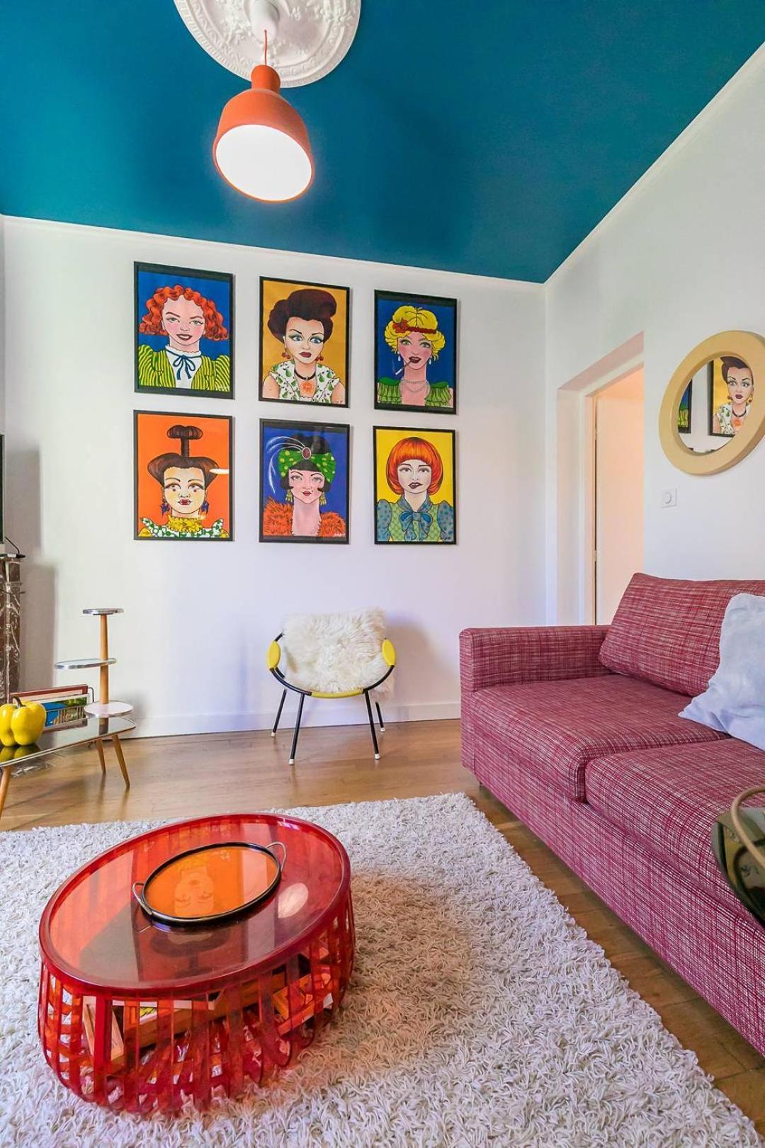 Ferienwohnung Le Daily Painting Plongee Dans Les Annees Sixties Dijon Exterior foto