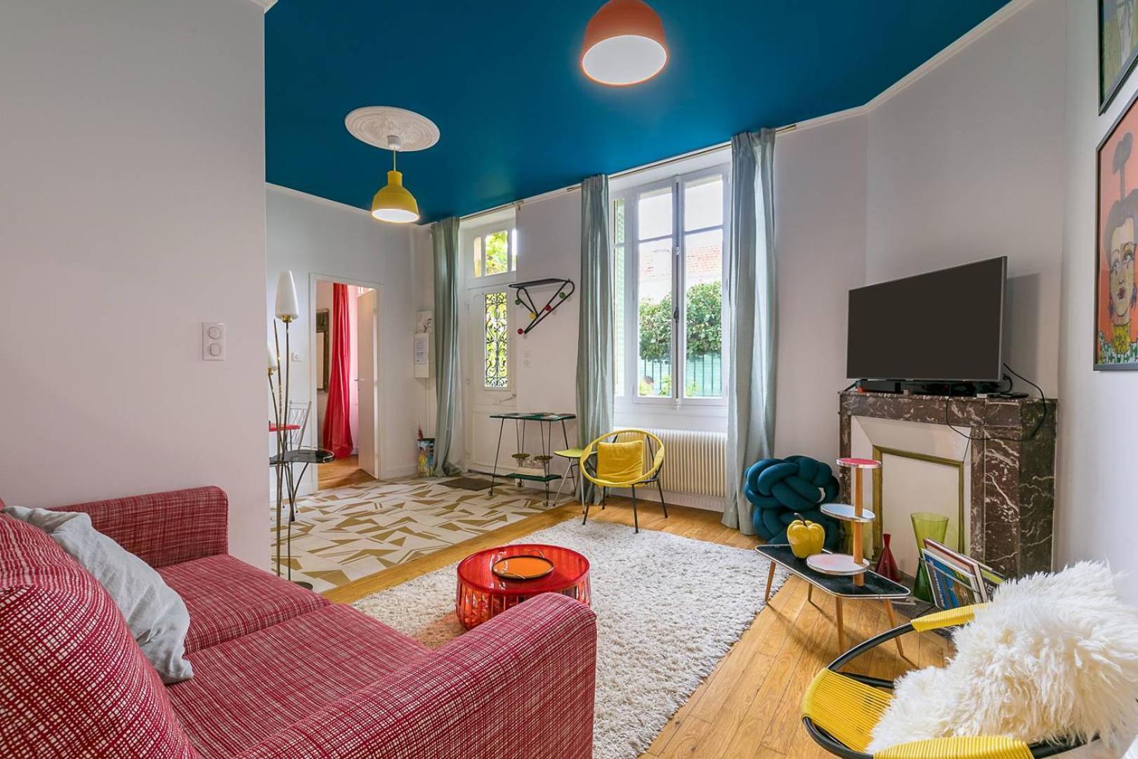 Ferienwohnung Le Daily Painting Plongee Dans Les Annees Sixties Dijon Exterior foto